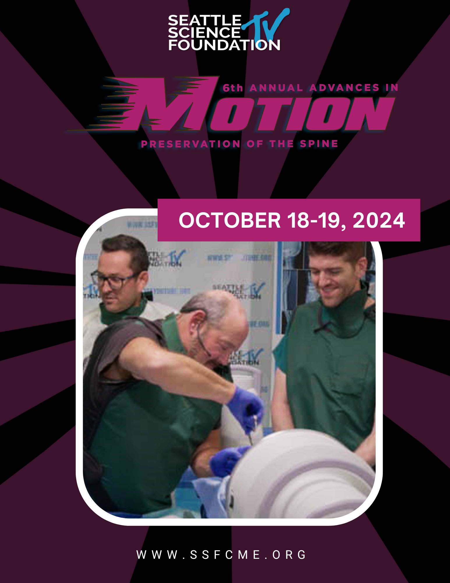 6th Annual Advances in Motion Preservation of the Spine 2024 Banner